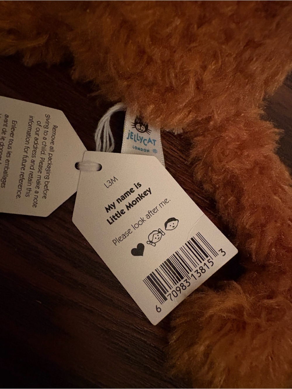 Jellycat Little Monkey - Picture 3 of 3